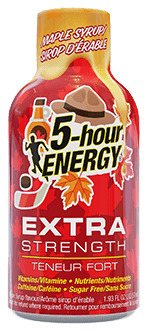 Maple Syrup flavor Extra Strength 5-hour Energy Shot